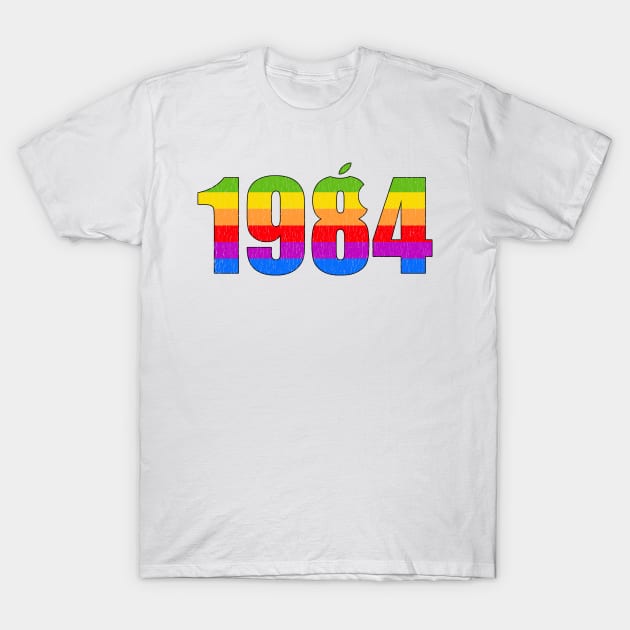 1984 Apple Revolution T-Shirt by DreamStatic